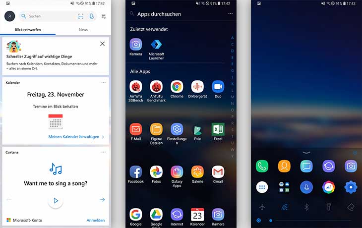 Microsoft Launcher Screenshots