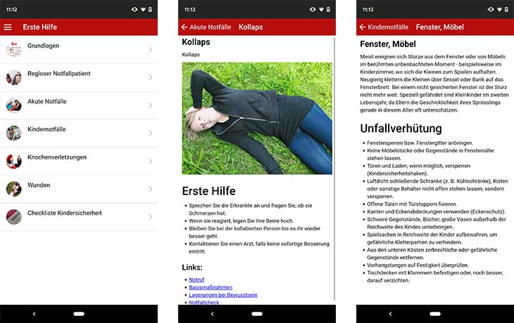 Erste Hilfe- Rotes Kreuz Screenshots
