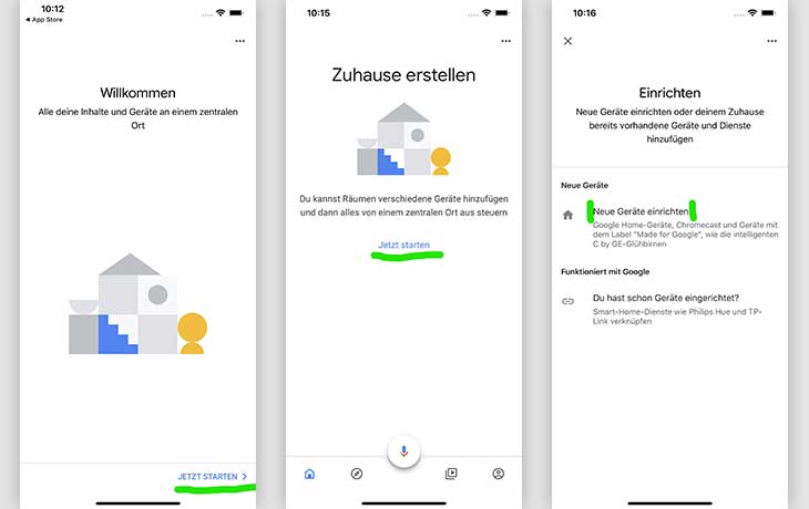 Chromecast mit iPhone nutzen: Google Home App