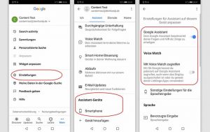 Ok Google aktivieren: Screenshots Handy