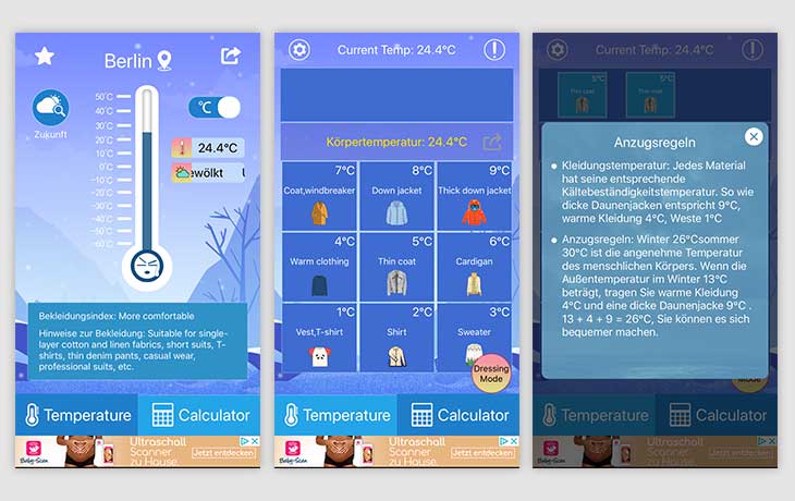 Thermometer-App: Die 3 besten kostenlosen Apps im Test