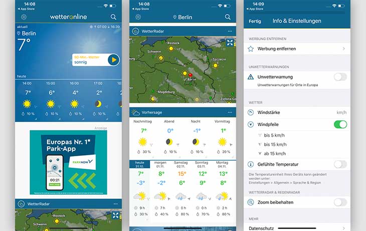 WetterOnline – Wetter App