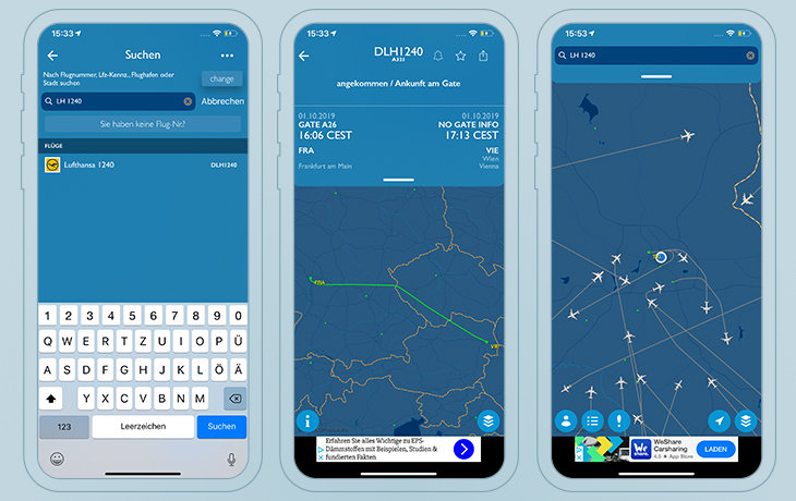 FlightAware Flug-Tracker