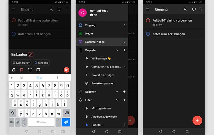 Todoist Screenshots