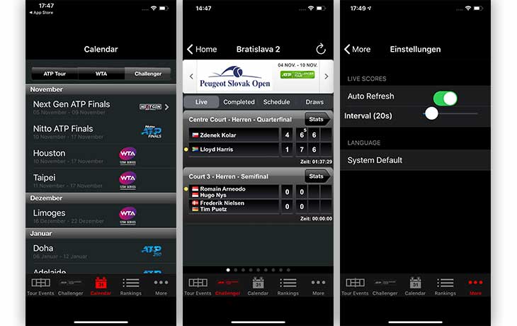 ATP/WTA Live: Die Offizielle ATP/WTA Live: Die Offizielle