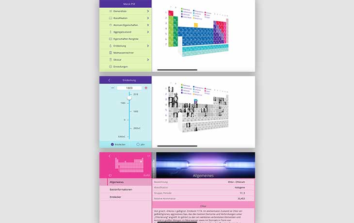 Merck: Schul-App Merck: Schul-App