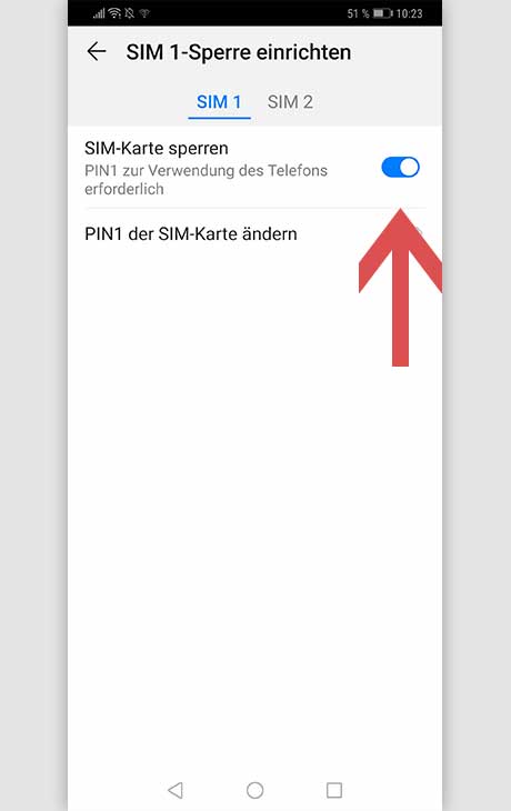Android SIM PIN ausschalten Screenshot 5