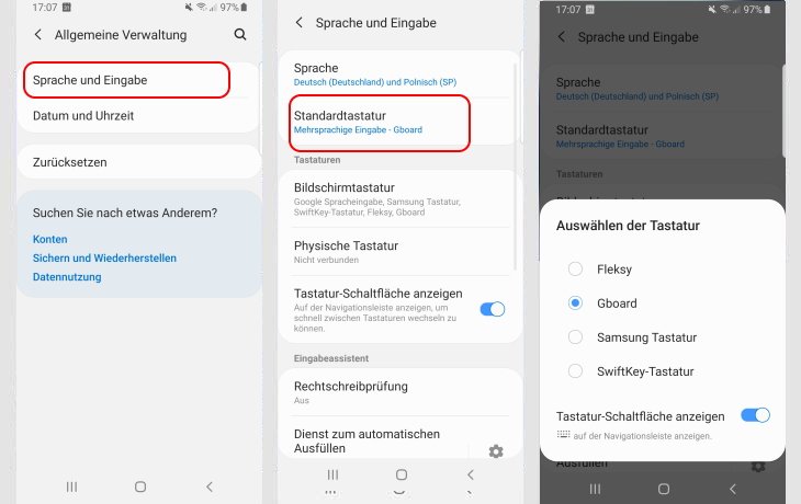 Android: Tastatur ändern – So funktioniert's