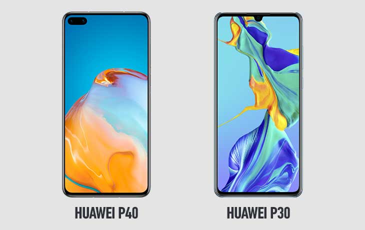 huawei p30 and p40