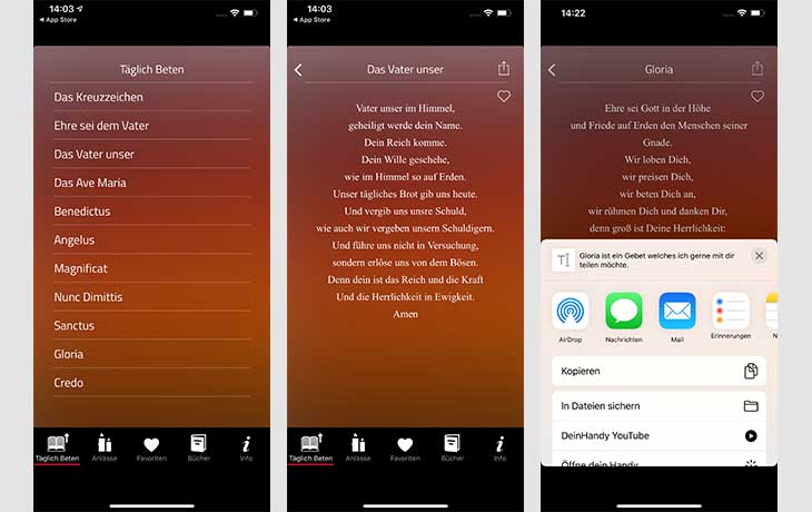 Beten – Die Christliche App zum Beten Beten – Die Christliche App zum Beten