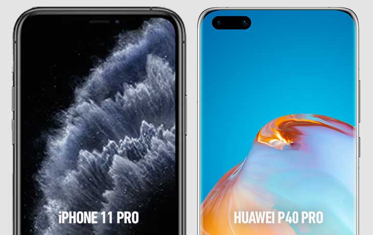 Huawei P40 Pro vs. iPhone 11 Pro: Punch-Hole vs. Notch