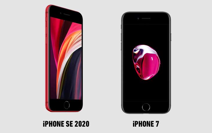 iphone se 2020 vs iphone 7