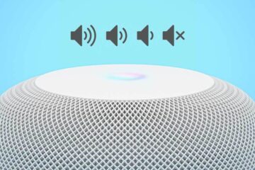 Apple HomePod Lautstärke anpassen