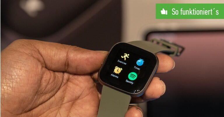 Fitbit Versa 3 Mit Handy Verbinden Fitbit Versa mit iPhone verbinden – So funktioniert‘s