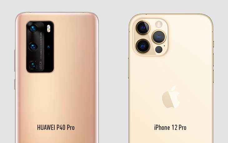 iPhone 12 Pro vs. HUAWEI P40 Pro