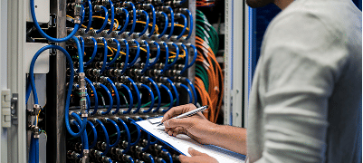 Background image Network and Server Environment Testing