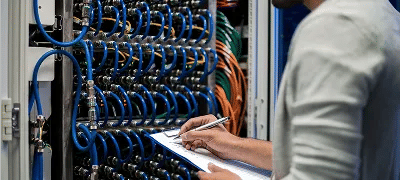 Background image Network and Server Environment Testing
