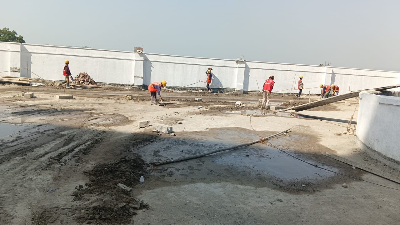 Ramp Surface Preparation 1