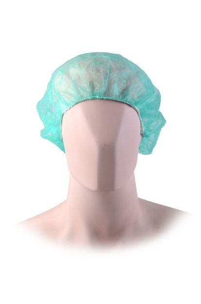Picture of Disposable Non Woven Bouffant Cap