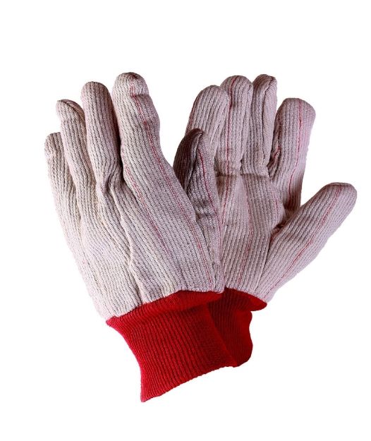 Safeyear Double Palm Cotton Work Gloves