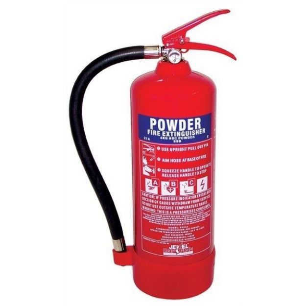 Picture of 4 KG Dry Chemicals Powder Fire Extinguisher