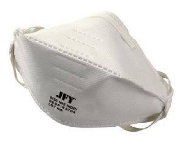 JFY 6150 N95 Chemical & Dust Particulate Respirator Face Mask