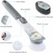 Push Button Dishwashing Brush Cleaner