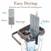 Picture of Microfiber MWB-12 Smart Home Dusting Flat Mop 360 Magic Squeeze Bucket