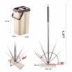 Picture of Microfiber MWB-12 Smart Home Dusting Flat Mop 360 Magic Squeeze Bucket
