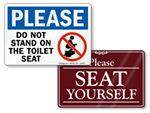 Picture for category Toilet Signs