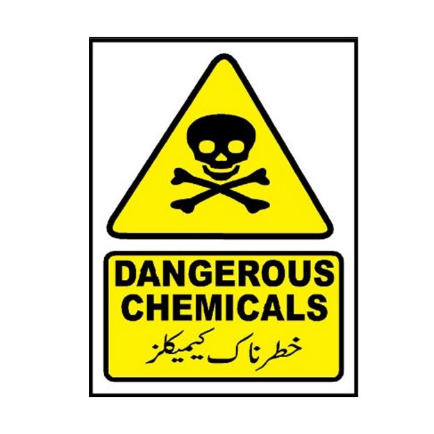 Picture of MIP-704 Dangerous Chemicals Sign