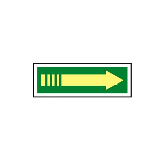 Picture of ME-120 Exit Arrow (right) Sign
