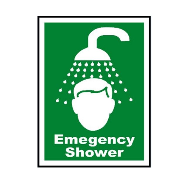 Picture of MS-802 Emergency Shower Sign
