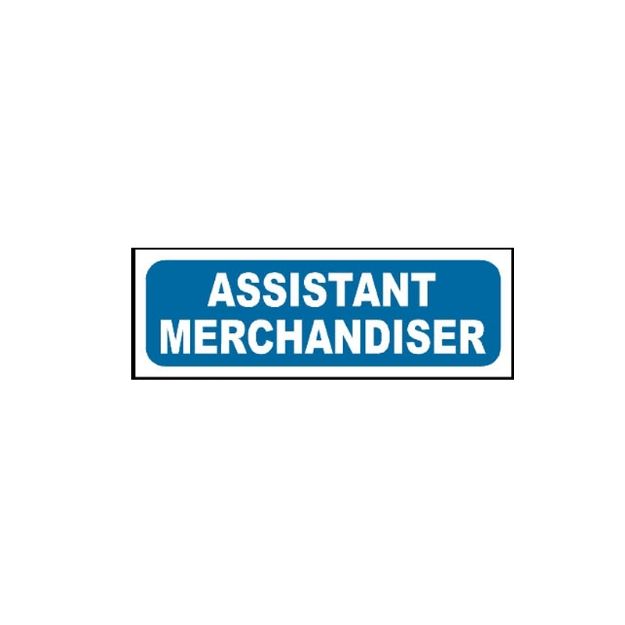 Picture of MTS-07 Assistant Merchandiser Sign