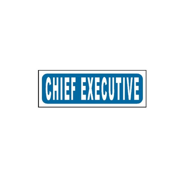 Picture of MTS-48 Chief Executive Sign