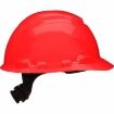 3M H-705R Hard Hat Helmet with 4-Point Ratchet Suspension & Uvicator
