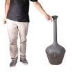 Picture of Sysbel CBR8101 Grey Cigarette Butts Receptacle, Umbrella-shaped Covered head, Cigarette Disposal