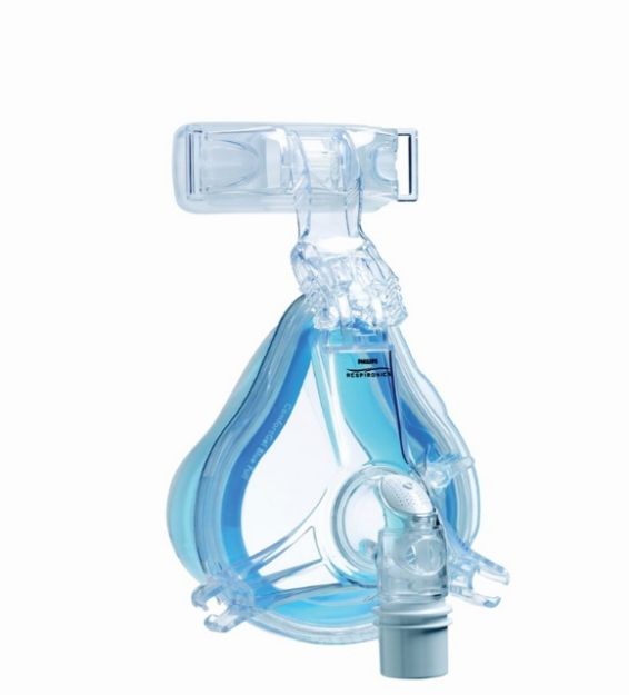 Picture of Philips Respironics Comfort Gel Full Face Mask & Headgear Blue