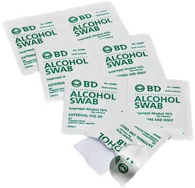 Picture of Alcohol Swabs