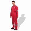 Picture of Prime Captain D592 Cotton Fabric 240 GSM Doha Elegance Safety Coverall With Grey Reflective Cloth