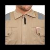 Picture of Prime Captain D592 Cotton Fabric 240 GSM Doha Elegance Safety Coverall With Grey Reflective Cloth