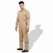 Picture of Prime Captain D592 Cotton Fabric 240 GSM Doha Elegance Safety Coverall With Grey Reflective Cloth
