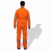 Picture of Prime Captain D592 Cotton Fabric 240 GSM Doha Elegance Safety Coverall With Grey Reflective Cloth