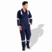 Picture of American Safety ASC-1278666 Twill Cotton 240GSM Work Safety Uniform Coveralls With Reflective Tape