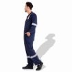 Picture of American Safety ASC-1278666 Twill Cotton 240GSM Work Safety Uniform Coveralls With Reflective Tape