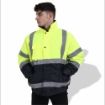 Picture of Fluorescent Parka FP1655 Road Clothing Hi Vis Safety Reflective Rain Coat Waterproof Jacket