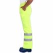 Picture of Prime Captain HVF3102 Polycotton High Visibility Reflective Tape Fluorescent Trouser