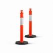 Picture of Reflective Road Safety PVC Traffic Guiding Delineators