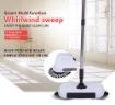 Smart 360 Rotating Cordless Hand Push Walk Behind Power Household Floor Broom Sweeper