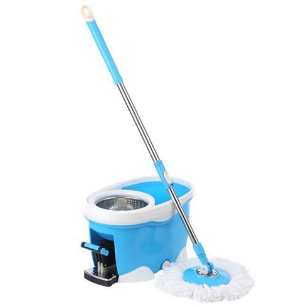 M-014B High Quality Steel Inner, Handle Rotating  Spin Mop With Paddle